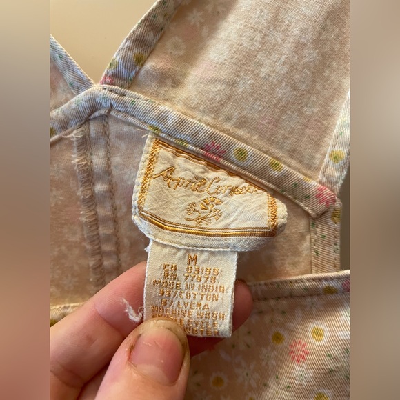 April Cornell floral women's  Overalls - Picture 5 of 7